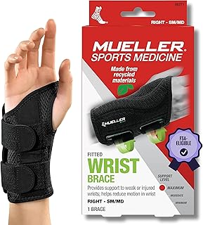 Mueller Fitted Daytime Ergonomic Wrist Brace